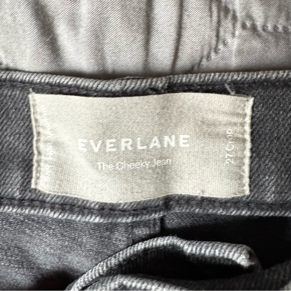 Everlane Black Cheeky Jean Size 27 - Picture 3 of 9